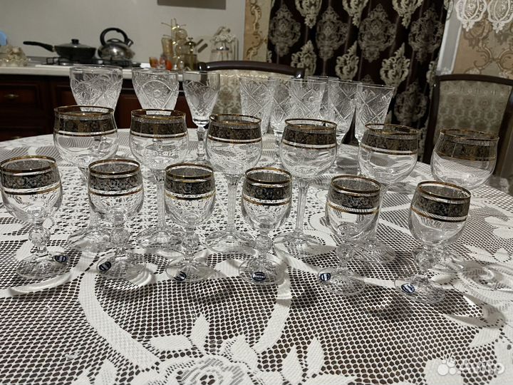 Хрустальные бокалы