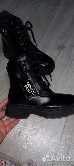 Осенние ботинки для девочки