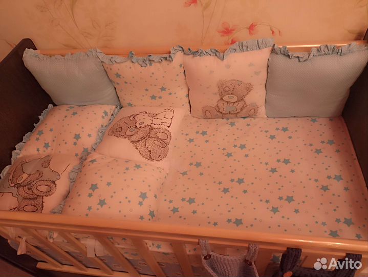 Бортики в детскую кроватку