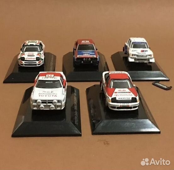 Rally Cars CM's 1/64