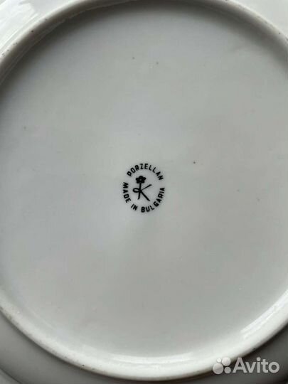 Глубокие суповые тарелки фарфор