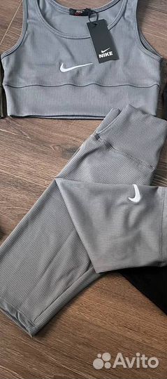 Велосипедки и топ Nike pro