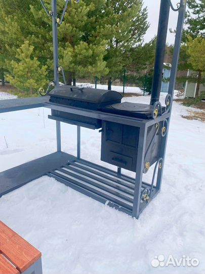 Мангальная зона / Беседка с мангалом