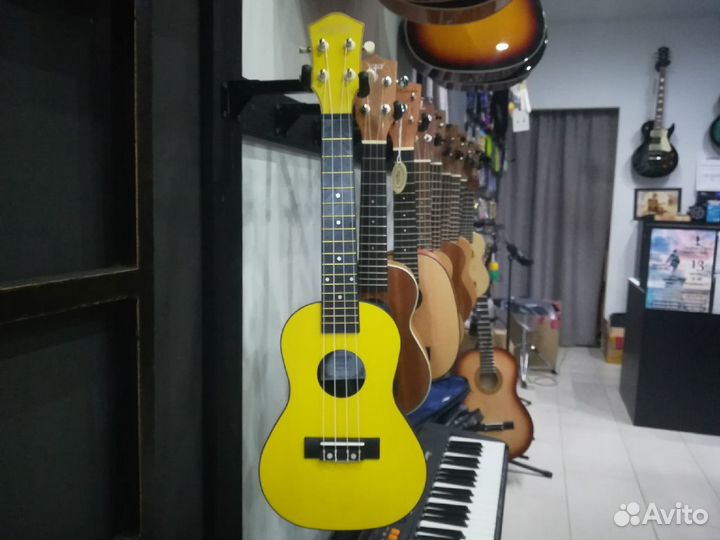 Новая укулеле концерт Mystery P24Y. Доставка по РФ