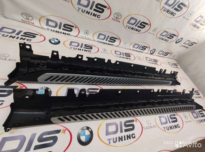 Пороги BMW X6 (F16) 14-18г