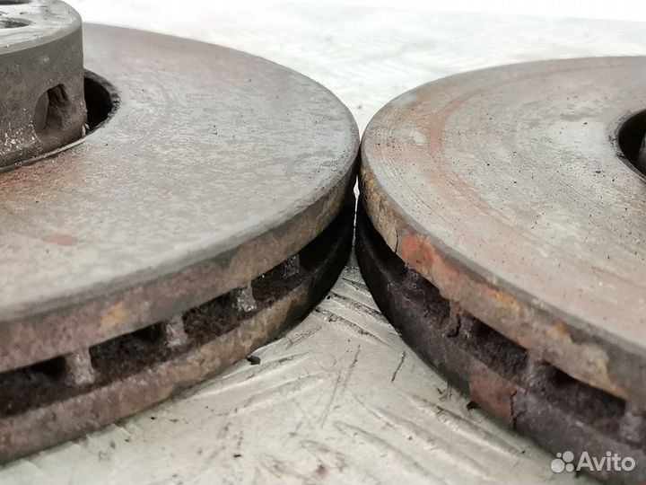 Диск тормозной передний для Volkswagen Passat 5