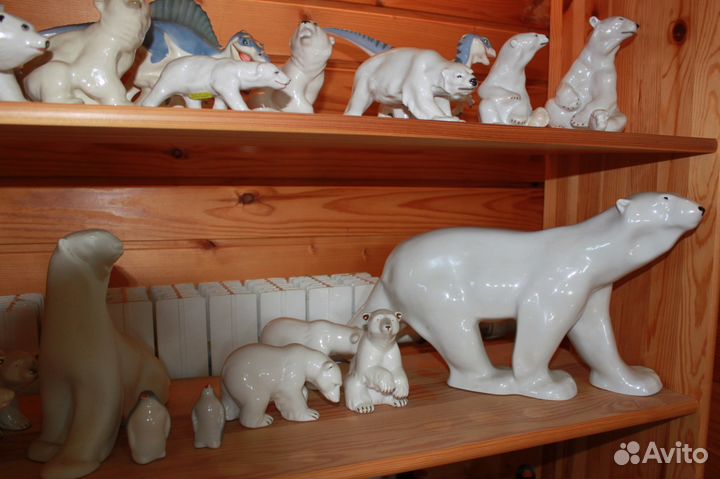 Фарфор Животные и динозавры