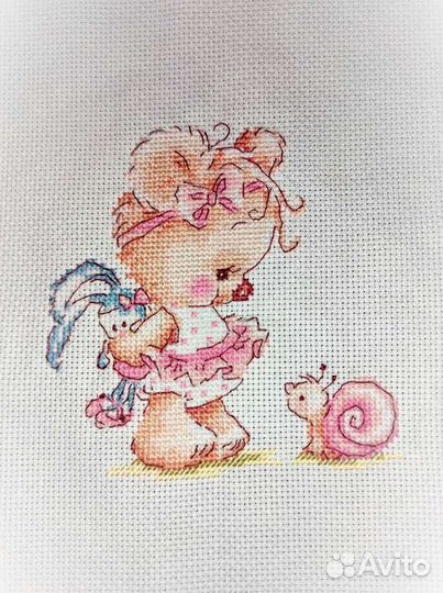 Детская метрика(вышивка крестом)