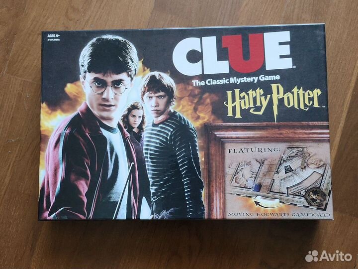Настольная игра cluedo clue гарри поттер