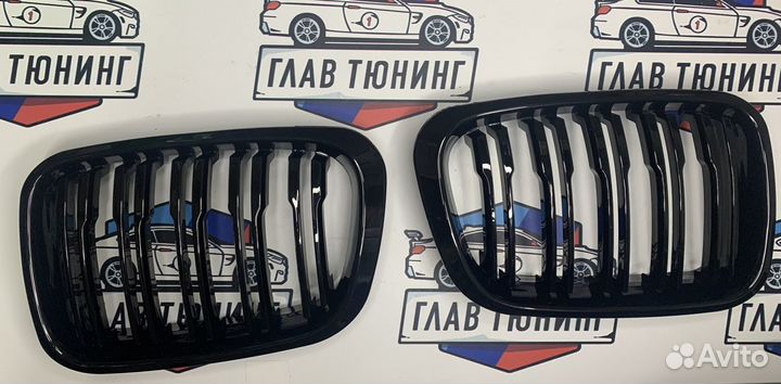Решетка радиатора BMW 3 E46 м стиль дорест