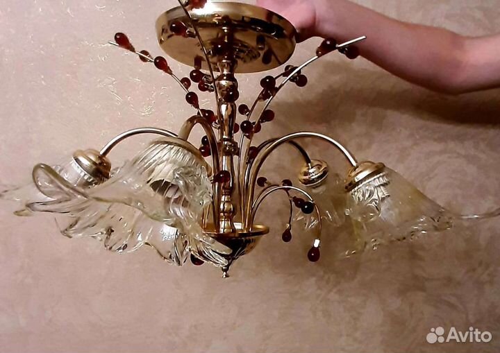 Люстра бу