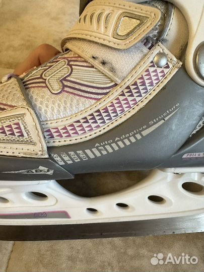 Коньки fila раздвижные 27-32