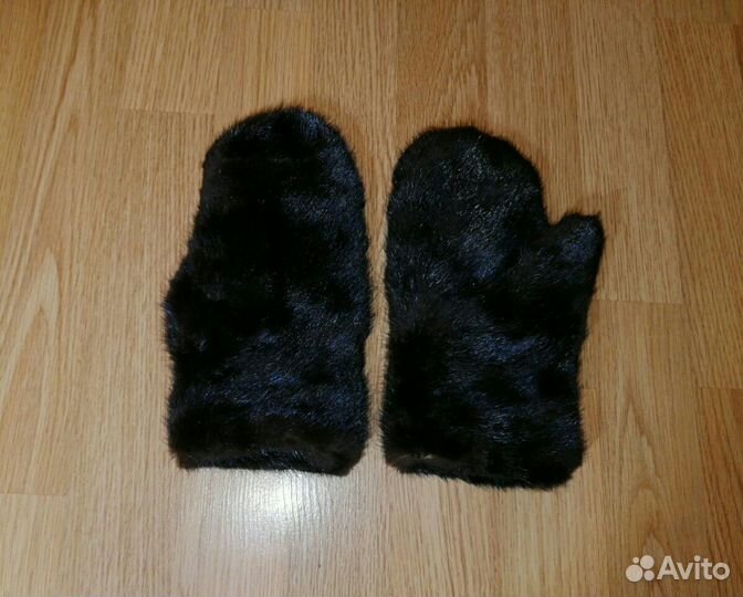 Норковые варежки