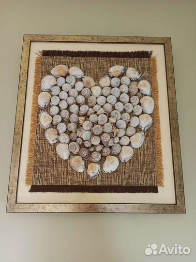 Картина с использованием природных материалов