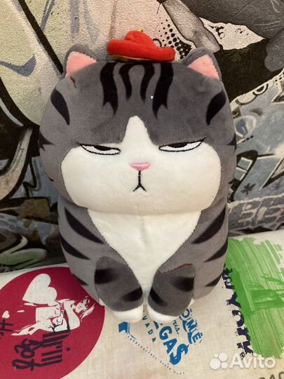 Мягкая игрушка котик 22 см