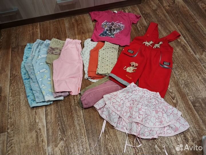 Вещи и обувь для девочки. Возраст до 1.5лет