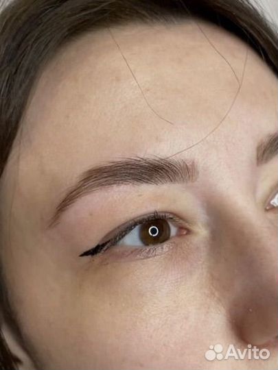 Оформление бровей, окрашивание коррекция лами