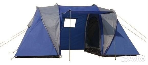 Палатка кемпинг 4-мест 2 спальни 180 см в наличии