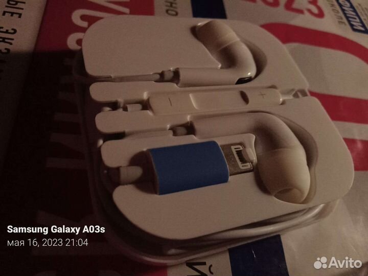 Наушники apple проводные