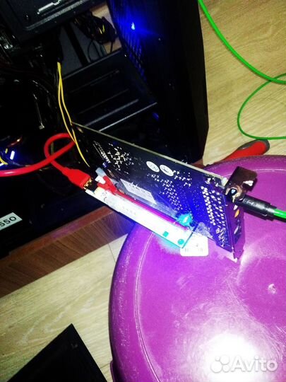 Райзер (Riser) ver. 010X 010S mole PCI-E 1X - 16X