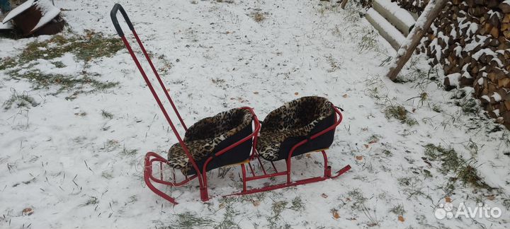 Санки для двойни