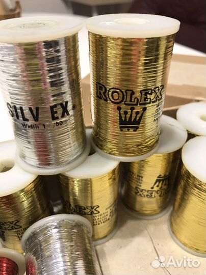 Нитки люрекс