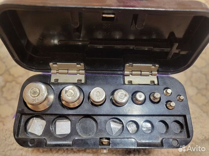 Набор гирь для весов СССР