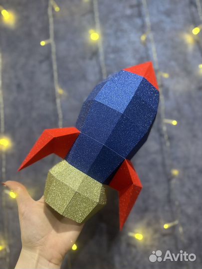 Поделка ракета космос