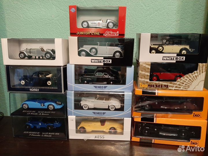 Модели 30-50 годов (NEO Ebbro Norev Altaya) 1/43