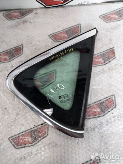 Форточка задняя правая глухая Опель Астра J