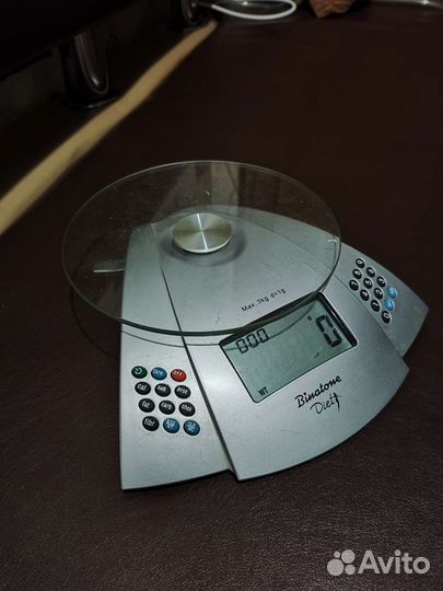 Весы кухонные binatone до 3 кг