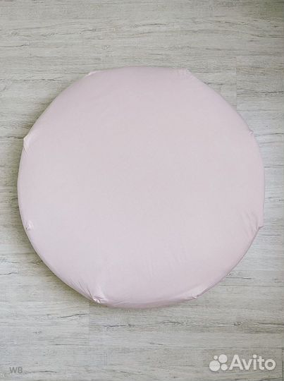 Простынь на круглую кроватку, 75х75