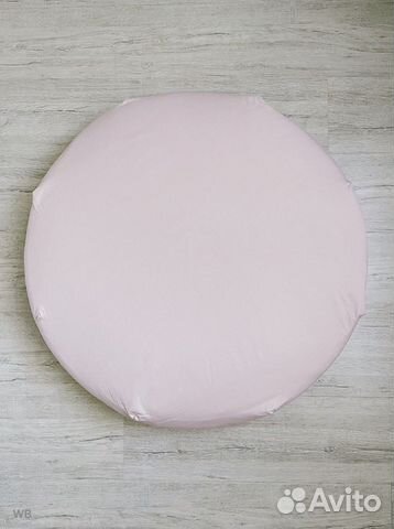 Простынь на круглую кроватку, 75х75