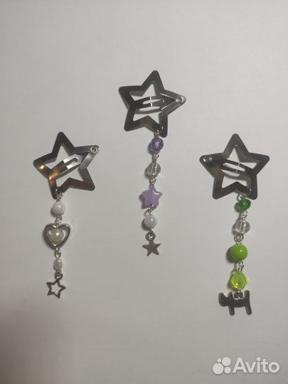 Заколки звездочки