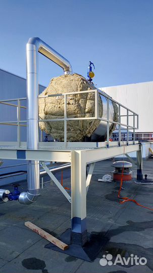 Монтаж технической тепловой изоляции