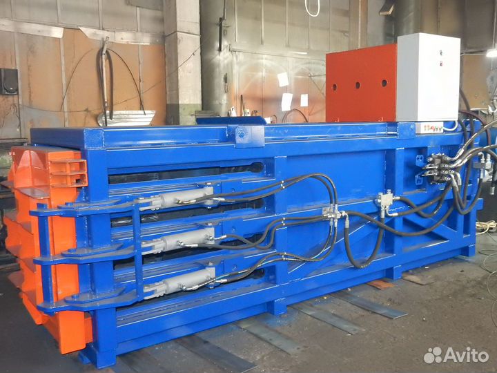 Горизонтальные прессы для макулатуры и пластика