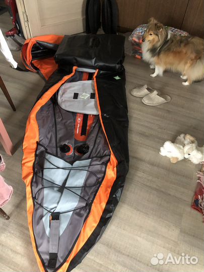 Надувной каяк Itiwit 3 decathlon