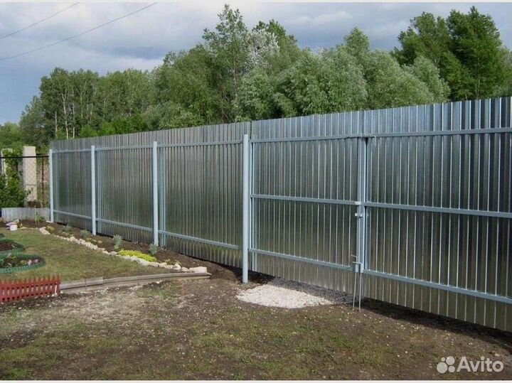 Забор профлист