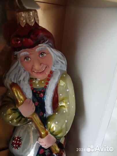 Елочная игрушка Ариель.Баба яга