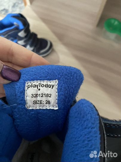 Сапоги демисезонные детские