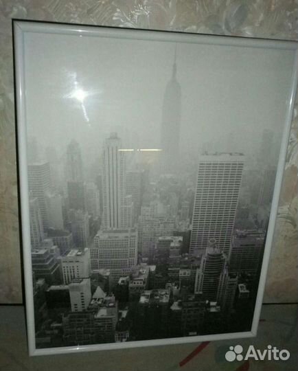 Холст картина в рамке