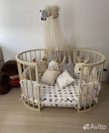 Бортики в детскую кроватку