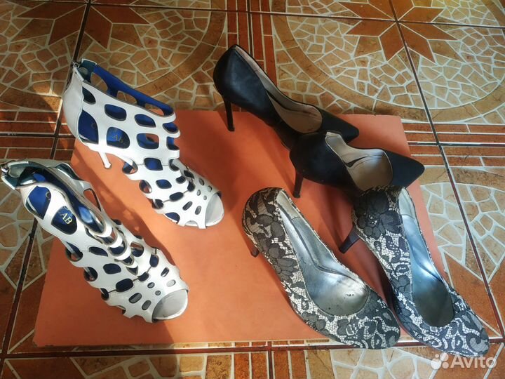 Ботильоны модельные туфли 40 размер