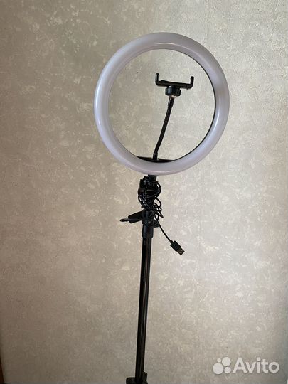 Кольцевая лампа бу