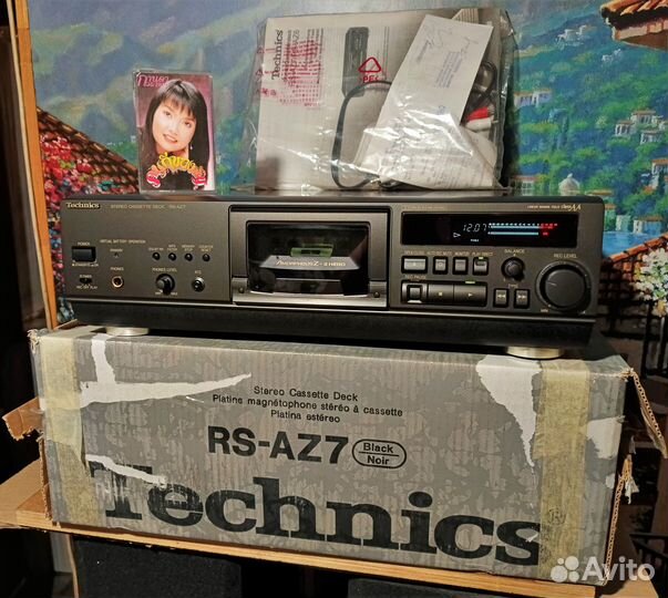 Technics RS-AZ7. Дека. Трёх головая