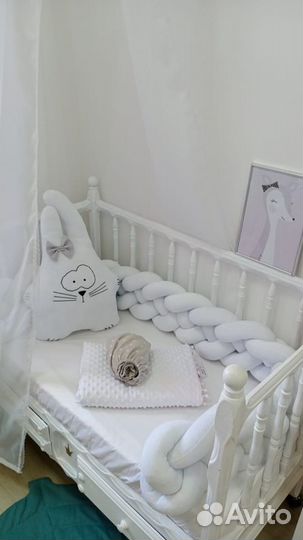 Бортики-косички