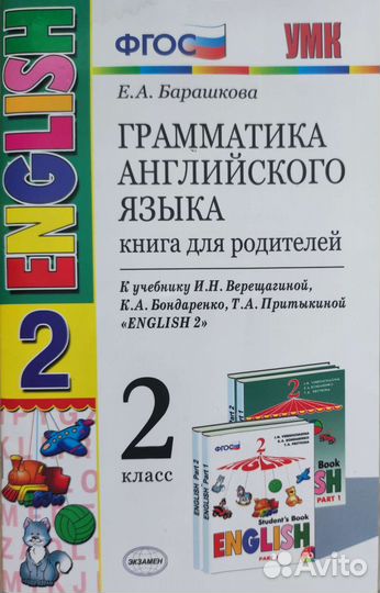 Грамматика английского языка для родителей 2 класс