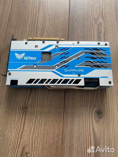 Видеокарта sapphire rx 580 nitro+8gb