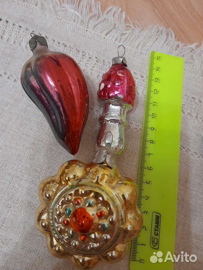 Елочные игрушки СССР