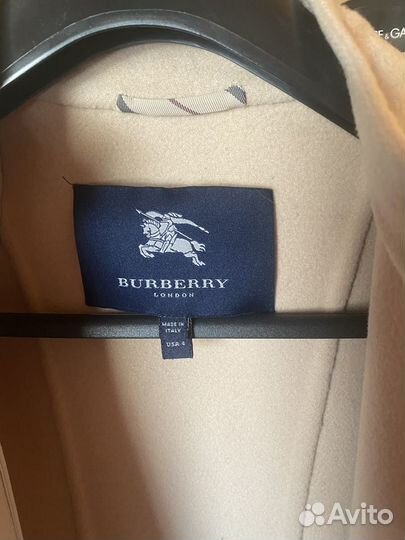 Пальто женское burberry оригинал